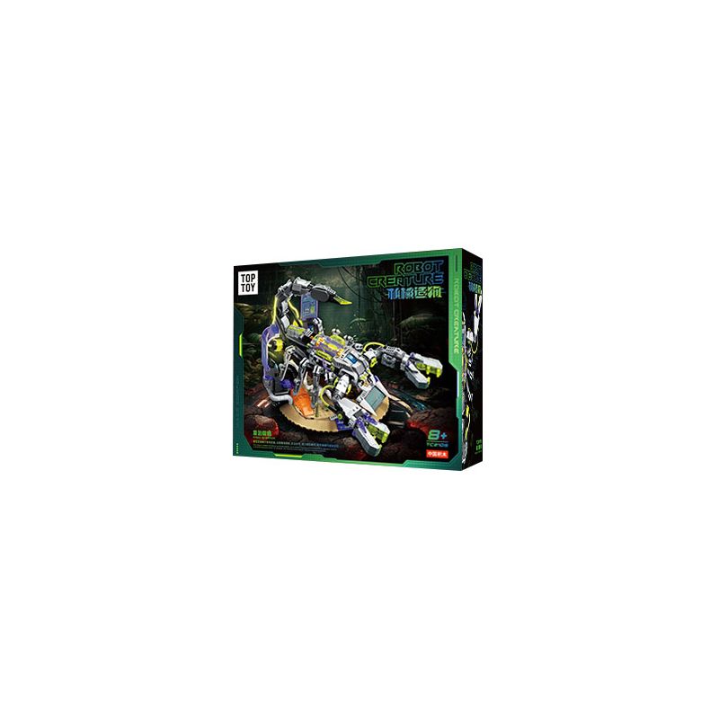 TOP TOY TC2105 2105 TRENDY PLAYER MECHANICAL CREATION 3.0 BỌ CẠP ĐƯỢC TẢI LẠI bộ đồ chơi xếp lắp ráp ghép mô hình 910 khối