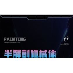 TOP TOY TC2105 2105 TRENDY PLAYER MECHANICAL CREATION 3.0 BỌ CẠP ĐƯỢC TẢI LẠI bộ đồ chơi xếp lắp ráp ghép mô hình 910 khối