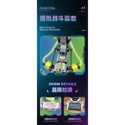 TOP TOY TC2105 2105 TRENDY PLAYER MECHANICAL CREATION 3.0 BỌ CẠP ĐƯỢC TẢI LẠI bộ đồ chơi xếp lắp ráp ghép mô hình 910 khối