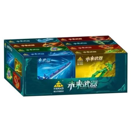 Kazi KY88034 88034 8 LOẠI VŨ KHÍ TƯƠNG LAI LƯỠI DAO BẠO CHÚA RỒNG BĂNG QUỶ TAY THIÊN ÁC KHIÊN TRẦN GIAN RÌU DIỆT HỒN THÚ GẬY PHÁ NÚI SẤM SÉT HÁI CẮT ĐỨT LINH MA THANH KIẾM BÚA ĐÔI NÉM BOM bộ đồ chơi xếp lắp ráp ghép mô hình FUTURE WEAPONS 1205 khối