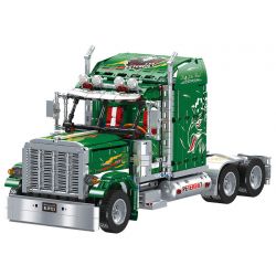 JIESTAR JJ9069 9069 ĐẦU XE TẢI PETERBILT 389 bộ đồ chơi xếp lắp ráp ghép mô hình Technic Kỹ Thuật Công Nghệ Cao Mô Hình Phương Tiện 2105 khối