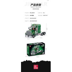 JIESTAR JJ9069 9069 ĐẦU XE TẢI PETERBILT 389 bộ đồ chơi xếp lắp ráp ghép mô hình Technic Kỹ Thuật Công Nghệ Cao Mô Hình Phương Tiện 2105 khối