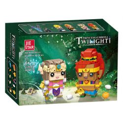 JIESTAR JJ9063 9063 TRUYỀN THUYẾT VỀ ZELDA VÀ URBOSA bộ đồ chơi xếp lắp ráp ghép mô hình Brickheadz ZELDA & URPOZA Nhân Vật Đầu To 455 khối