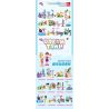 JIESTAR 59070 CÔ GÁI THÀNH THỊ 12 PHONG CÁCH bộ đồ chơi xếp lắp ráp ghép mô hình Girl DREAM TOWN Con Gái 411 khối
