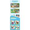 JIESTAR 59070 CÔ GÁI THÀNH THỊ 12 PHONG CÁCH bộ đồ chơi xếp lắp ráp ghép mô hình Girl DREAM TOWN Con Gái 411 khối
