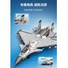 SEMBO 202248 MỘT QUỐC GIA HÙNG MẠNH MÁY BAY CHIẾN ĐẤU TRÊN TÀU SÂN J-15 bộ đồ chơi xếp lắp ráp ghép mô hình Military Army Quân Sự Bộ Đội 645 khối