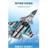 SEMBO 202248 MỘT QUỐC GIA HÙNG MẠNH MÁY BAY CHIẾN ĐẤU TRÊN TÀU SÂN J-15 bộ đồ chơi xếp lắp ráp ghép mô hình Military Army Quân Sự Bộ Đội 645 khối