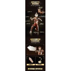 KEEPPLEY 75247 BỘ ĐỒ VÀNG ANH HÙNG SIÊU GIÁP THẮP SÁNG BÓNG TỐI! HÙNG! bộ đồ chơi xếp lắp ráp ghép mô hình Movie & Game ULTRA HERO Phim Và Trò Chơi