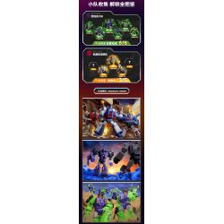 BLOKEES 71104 TRANSFORMERS STAR EDITION PHẦN 4 TAN VỠ THỜI GIAN VÀ KHÔNG bộ đồ chơi xếp lắp ráp ghép mô hình Movie & Game Phim Và Trò Chơi