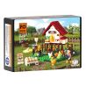 LUMIBRICKS FUNWHOLE F9034 9034 CUỘC SỐNG NÔNG TRẠI CHUỒNG GÀ MINI bộ đồ chơi xếp lắp ráp ghép mô hình City Thành Phố 323 khối