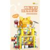 DOUBLE HEIGHT 60523 BURGER MEOW DỄ THƯƠNG bộ đồ chơi xếp lắp ráp ghép mô hình CUTE PET SERIES 857 khối