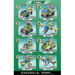 MINGDI LEIBAO K0927 0927 MÁY QUÂN SỰ bộ đồ chơi xếp lắp ráp ghép mô hình Military Army MILITARY MECHA Quân Sự Bộ Đội 723 khối