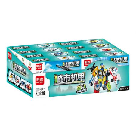 MINGDI LEIBAO K0928 0928 CƠ KHÍ ĐÔ THỊ bộ đồ chơi xếp lắp ráp ghép mô hình Military Army CITY MECHA Quân Sự Bộ Đội 717 khối