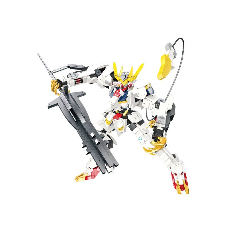 JIESTAR 58196 CHIẾN TRANH GIỮA CÁC VÌ SAO HOÀNG ĐẾ SIRIUS bộ đồ chơi xếp lắp ráp ghép mô hình Movie & Game LUPUS REX IRON-BLOODED Phim Và Trò Chơi 1593 khối