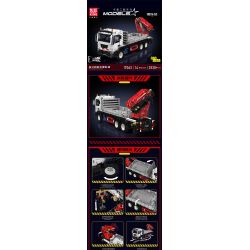 MouldKing 17063 Mould King 17063 CẦN CẨU XE TẢI KHÍ NÉN bộ đồ chơi xếp lắp ráp ghép mô hình Technic TRUCK Kỹ Thuật Công Nghệ Cao Mô Hình Phương Tiện 2530 khối