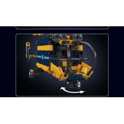 MouldKing 24048 Mould King 24048 MÁY BAY TRỰC THĂNG CÁNH QUẠT ĐÔI QUAY NGƯỢC ĐỒNG TRỤC bộ đồ chơi xếp lắp ráp ghép mô hình Technic COAXIAL COUNTER ROTATING HELICOPTER Kỹ Thuật Công Nghệ Cao Mô Hình Phương Tiện 274 khối