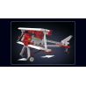 MouldKing 24049 Mould King 24049 MÁY BAY HAI CÁNH MÀU ĐỎ bộ đồ chơi xếp lắp ráp ghép mô hình Technic RED BIPLANE Kỹ Thuật Công Nghệ Cao Mô Hình Phương Tiện 300 khối