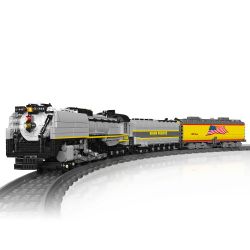 MouldKing 12031 Mould King 12031 ĐẦU MÁY HƠI NƯỚC UNION PACIFIC UP844 bộ đồ chơi xếp lắp ráp ghép mô hình City UNION PACIFIC 844 STEAM LOCOMOTIVE Thành Phố 3357 khối