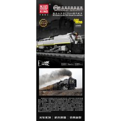 MouldKing 12031 Mould King 12031 ĐẦU MÁY HƠI NƯỚC UNION PACIFIC UP844 bộ đồ chơi xếp lắp ráp ghép mô hình City UNION PACIFIC 844 STEAM LOCOMOTIVE Thành Phố 3357 khối