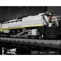 MouldKing 12031 Mould King 12031 ĐẦU MÁY HƠI NƯỚC UNION PACIFIC UP844 bộ đồ chơi xếp lắp ráp ghép mô hình City UNION PACIFIC 844 STEAM LOCOMOTIVE Thành Phố 3357 khối