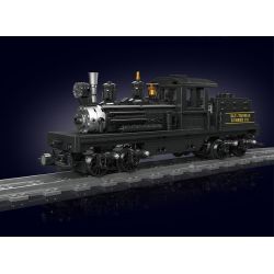 JMBRICKLAYER 51113 MouldKing 12032 Mould King 12032 ĐẦU MÁY HƠI NƯỚC SHAY bộ đồ chơi xếp lắp ráp ghép mô hình City SHAY-TYPE STEAM LOCOMOTIVE Thành Phố 880 khối