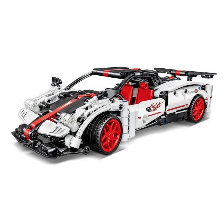 WOMA C0919 0919 SIÊU XE MUI TRẦN SON OF THE WIND bộ đồ chơi xếp lắp ráp ghép mô hình Technic Kỹ Thuật Công Nghệ Cao Mô Hình Phương Tiện 436 khối