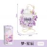 GEKKOSHA 804425 GIẤC MƠ LỒNG HOA CHUNYU·SAO bộ đồ chơi xếp lắp ráp ghép mô hình Arts & Crafts BREATH OF FLOWERS 676 khối