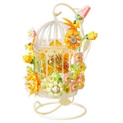 GEKKOSHA 804426 LỒNG HOA CHUNYU TÌM KIẾM·TIA SÁNG bộ đồ chơi xếp lắp ráp ghép mô hình Arts & Crafts BREATH OF FLOWERS 640 khối