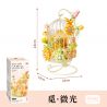 GEKKOSHA 804426 LỒNG HOA CHUNYU TÌM KIẾM·TIA SÁNG bộ đồ chơi xếp lắp ráp ghép mô hình Arts & Crafts BREATH OF FLOWERS 640 khối