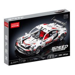 LELE BROTHER 3303 9055-3 3304 9055-4 XE KÉO LÙI PORSCHE 1:18 tỷ lệ 1:18 bộ đồ chơi xếp lắp ráp ghép mô hình Technic Kỹ Thuật Công Nghệ Cao Mô Hình Phương Tiện 540 khối