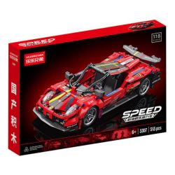 LELE BROTHER 3307 9055-7 3308 9055-8 XE FERRARI KÉO LÙI 1:18 tỷ lệ 1:18 bộ đồ chơi xếp lắp ráp ghép mô hình Technic Kỹ Thuật Công Nghệ Cao Mô Hình Phương Tiện 513 khối