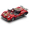LELE BROTHER 3307 9055-7 3308 9055-8 XE FERRARI KÉO LÙI 1:18 tỷ lệ 1:18 bộ đồ chơi xếp lắp ráp ghép mô hình Technic Kỹ Thuật Công Nghệ Cao Mô Hình Phương Tiện 513 khối