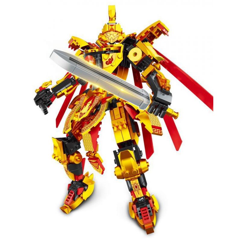 MINGDI LEIBAO K2012 2012 ĐẾ QUỐC ĐẠI TẦN YING ZHENG QIN SHIHUANG MECHA bộ đồ chơi xếp lắp ráp ghép mô hình 600 khối