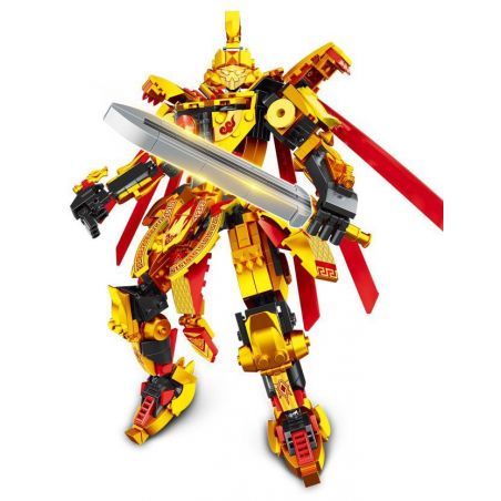 MINGDI LEIBAO K2012 2012 ĐẾ QUỐC ĐẠI TẦN YING ZHENG QIN SHIHUANG MECHA bộ đồ chơi xếp lắp ráp ghép mô hình 600 khối