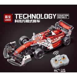 LEIBAO 8622 XE ĐUA CÔNG THỨC NGHỆ F1 ĐIỀU KHIỂN TỪ XA bộ đồ chơi xếp lắp ráp ghép mô hình Technic Kỹ Thuật Công Nghệ Cao Mô Hình Phương Tiện 643 khối