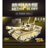 MINGDI LEIBAO K2022 2022 MECHA GLORY HIỆP SĨ HỔ ĐIÊN bộ đồ chơi xếp lắp ráp ghép mô hình Military Army Quân Sự Bộ Đội 754 khối