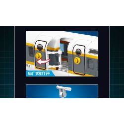 MINGDI LEIBAO K0760 0760 KỸ SƯ ĐƯỜNG SẮT CAO TỐC bộ đồ chơi xếp lắp ráp ghép mô hình City HIGH SPEED RAIL ENGINEER Thành Phố 520 khối