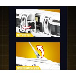 MINGDI LEIBAO K0761 0761 KỸ SƯ ĐƯỜNG SẮT CAO TỐC bộ đồ chơi xếp lắp ráp ghép mô hình City HIGH SPEED RAIL ENGINEER Thành Phố 510 khối