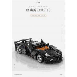 TAKUGI T4003 4003 XE THỂ THAO SHADOW R3 1:14 tỷ lệ 1:14 bộ đồ chơi xếp lắp ráp ghép mô hình Technic BUGATTI SPECTER R3 Kỹ Thuật Công Nghệ Cao Mô Hình Phương Tiện 911 khối