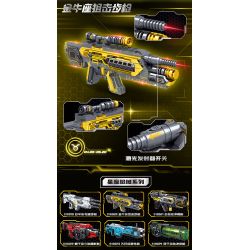 ZHEGAO 918020 CHÒM SAO SÚNG TRƯỜNG BẮN TỈA TAURUS bộ đồ chơi xếp lắp ráp ghép mô hình Military Army GUN-TAURUS Quân Sự Bộ Đội 397 khối