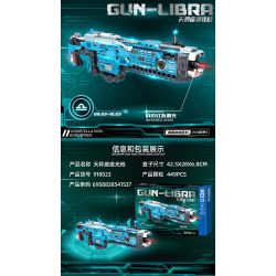 ZHEGAO 918023 CHÒM SAO SÚNG LASER LIBRA bộ đồ chơi xếp lắp ráp ghép mô hình Military Army GUN-LIBRA Quân Sự Bộ Đội 449 khối
