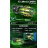 ZHEGAO 918024 VŨ KHÍ CHÒM SAO SÚNG TRƯỜNG XUNG GEMINI bộ đồ chơi xếp lắp ráp ghép mô hình Military Army GUN-GEMINI Quân Sự Bộ Đội 416 khối
