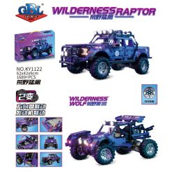 GBL KY1122 1122 XE BÁN TẢI WILDERNESS RAPTOR HAI BIẾN THỂ bộ đồ chơi xếp lắp ráp ghép mô hình Technic Kỹ Thuật Công Nghệ Cao Mô Hình Phương Tiện 1689 khối