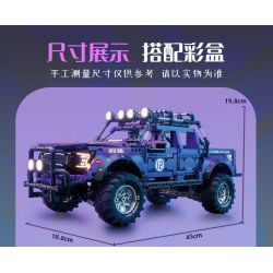 GBL KY1122 1122 XE BÁN TẢI WILDERNESS RAPTOR HAI BIẾN THỂ bộ đồ chơi xếp lắp ráp ghép mô hình Technic Kỹ Thuật Công Nghệ Cao Mô Hình Phương Tiện 1689 khối