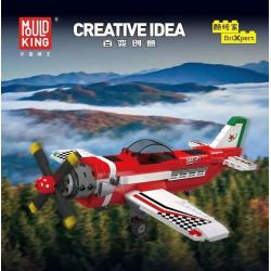 MouldKing 24058 Mould King 24058 MÁY BAY ĐUA bộ đồ chơi xếp lắp ráp ghép mô hình City RACING AIRPLANE Thành Phố 470 khối