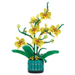 BAKA TECHNOLOGY 33800 PHONG LAN bộ đồ chơi xếp lắp ráp ghép mô hình Creator ORCHID Sáng Tạo 1110 khối