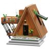 SMALL ANGLE JD038 CABIN KHUNG CHỮ TRÊN NÚI bộ đồ chơi xếp lắp ráp ghép mô hình Creator INTERMOUNTAIN HERRINGBONE HOUSE Sáng Tạo 1028 khối