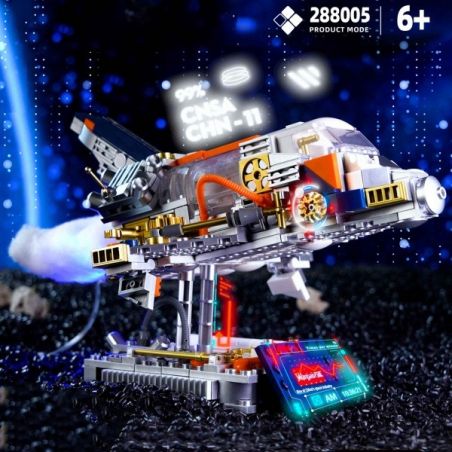 JMBRICKLAYER 50002 TÀU CON THOI bộ đồ chơi xếp lắp ráp ghép mô hình SPACE SHUTTLE 1379 khối