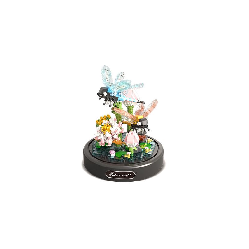 BALODY 16378 CON CHUỒN bộ đồ chơi xếp lắp ráp ghép mô hình INSECTS 500 khối