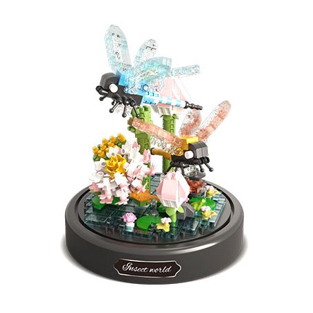 BALODY 16378 CON CHUỒN bộ đồ chơi xếp lắp ráp ghép mô hình INSECTS 500 khối